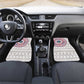 Liberia African Tribal Pattern Car Mats Chest Arm Tattoo