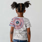 Liberia African Tribal Pattern Kid T shirt Chest Arm Tattoo