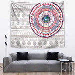 Liberia African Tribal Pattern Tapestry Chest Arm Tattoo
