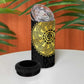 Eritrea African Tribal Mix Paisley Pattern 4 in 1 Can Cooler Tumbler Chest Arm Tattoo