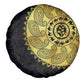 Eritrea African Tribal Mix Paisley Pattern Spare Tire Cover Chest Arm Tattoo