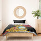 Personalized República de Angola Bedding Set Coat Of Arms With Map