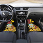 Personalized República de Angola Car Mats Coat Of Arms With Map