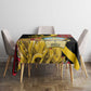 Personalized República de Angola Tablecloth Coat Of Arms With Map