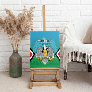 Personalised South Sudan Canvas Wall Art Coat Of Arms - Happy Independence Day