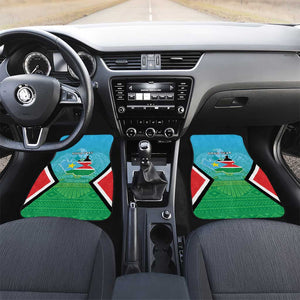 Personalised South Sudan Car Mats Coat Of Arms - Happy Independence Day