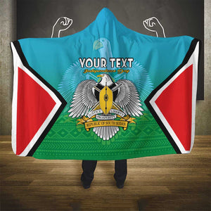 Personalised South Sudan Hooded Blanket Coat Of Arms - Happy Independence Day