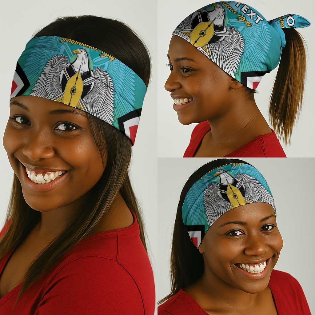 Personalised South Sudan Neck Gaiter Coat Of Arms - Happy Independence Day LT15