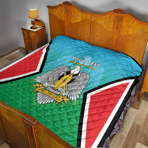 Personalised South Sudan Quilt Coat Of Arms - Happy Independence Day