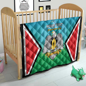 Personalised South Sudan Quilt Coat Of Arms - Happy Independence Day