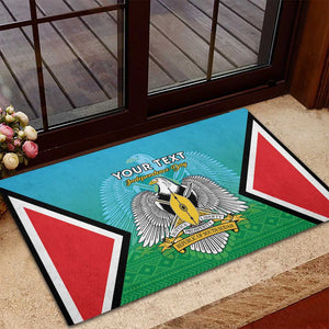 Personalised South Sudan Rubber Doormat Coat Of Arms - Happy Independence Day