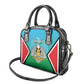 Personalised South Sudan Shoulder Handbag Coat Of Arms - Happy Independence Day