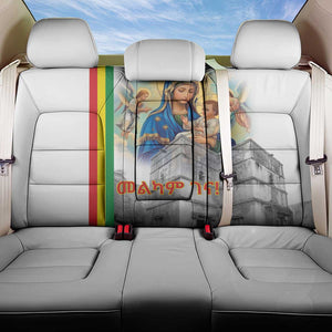 Melkam Gena Ethiopia Back Car Seat Cover Saint Mary Lalibela Churches