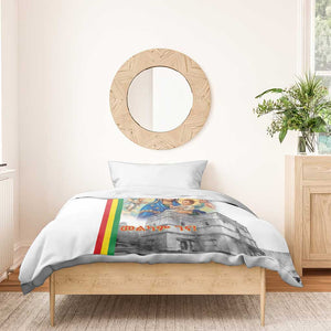 Melkam Gena Ethiopia Bedding Set Saint Mary Lalibela Churches