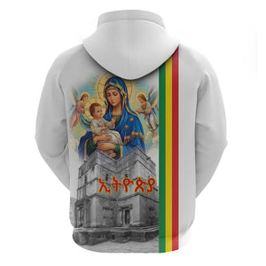 Melkam Gena Ethiopia Hoodie Saint Mary Lalibela Churches