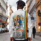 Melkam Gena Ethiopia Long Sleeve Button Shirt Saint Mary Lalibela Churches