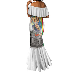 Melkam Gena Ethiopia Mermaid Dress Saint Mary Lalibela Churches