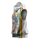 Melkam Gena Ethiopia Sleeveless Hoodie Saint Mary Lalibela Churches - African Pride
