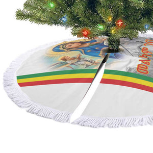 Melkam Gena Ethiopia Tree Skirt Saint Mary Lalibela Churches