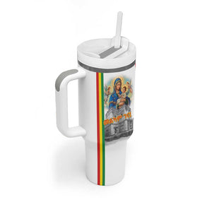 Melkam Gena Ethiopia Tumbler With Handle Saint Mary Lalibela Churches