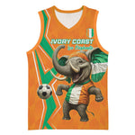 Custom Afro Ivory Coast Football Basketball Jersey Go Champions LT15
