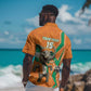 Custom Afro Ivory Coast Football Hawaiian Shirt Go Champions