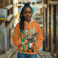 Custom Afro Ivory Coast Football Hoodie Go Champions
