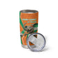 Custom Afro Ivory Coast Football Tumbler Cup Go Champions