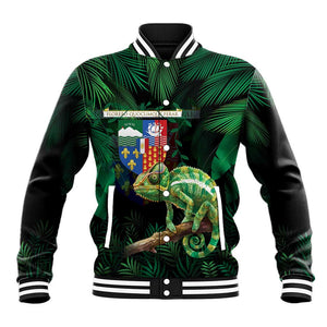 Reunion Island Baseball Jacket Furcifer Pardalis