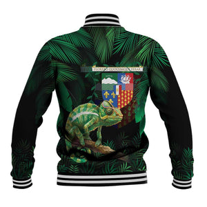 Reunion Island Baseball Jacket Furcifer Pardalis