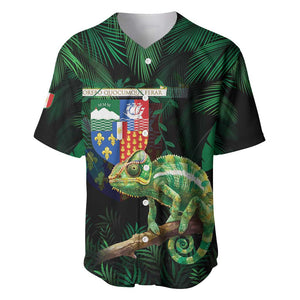 Reunion Island Baseball Jersey Furcifer Pardalis