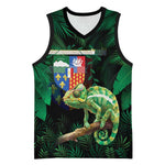 Reunion Island Basketball Jersey Furcifer Pardalis LT15
