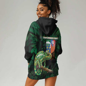 Reunion Island Hoodie Dress Furcifer Pardalis