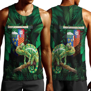 Reunion Island Men Tank Top Furcifer Pardalis