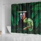 Reunion Island Shower Curtain Furcifer Pardalis