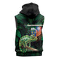 Reunion Island Sleeveless Hoodie Furcifer Pardalis - African Pride