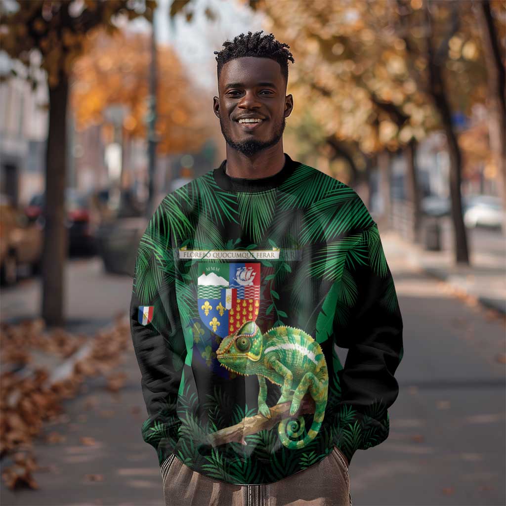 Reunion Island Sweatshirt Furcifer Pardalis