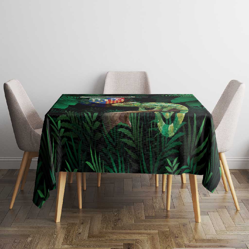 Reunion Island Tablecloth Furcifer Pardalis