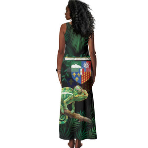 Reunion Island Tank Maxi Dress Furcifer Pardalis