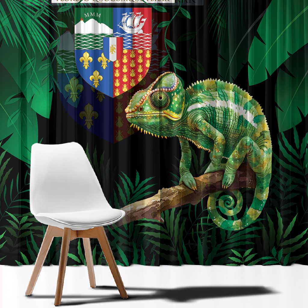 Reunion Island Window Curtain Furcifer Pardalis