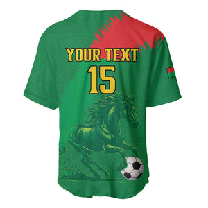 Burkina Faso Football Custom Baseball Jersey Go Stallions