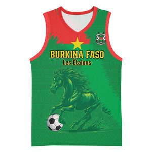Burkina Faso Football Custom Basketball Jersey Go Stallions LT15
