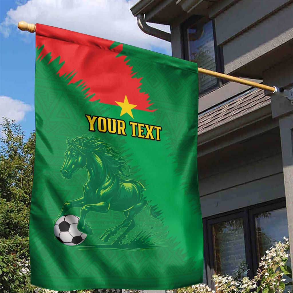 Burkina Faso Football Custom Garden Flag Go Stallions