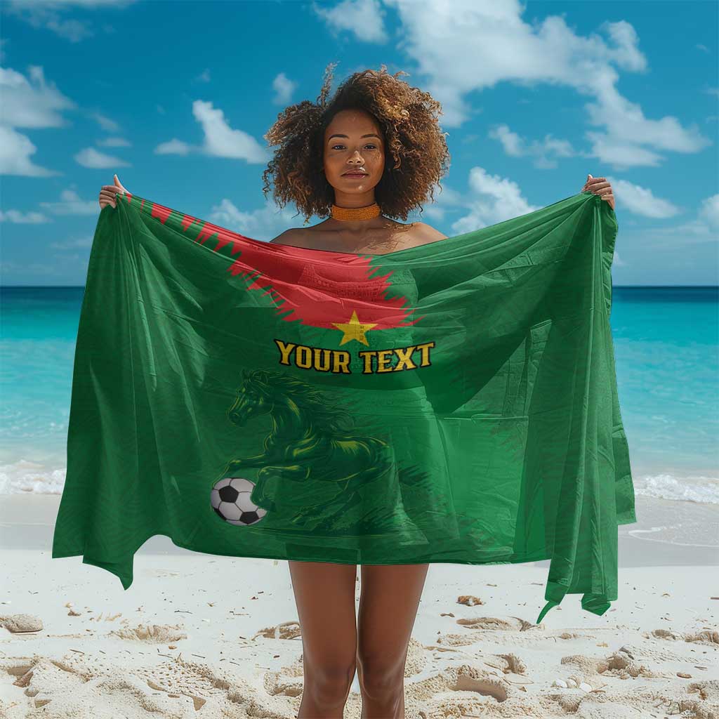 Burkina Faso Football Custom Sarong Go Stallions