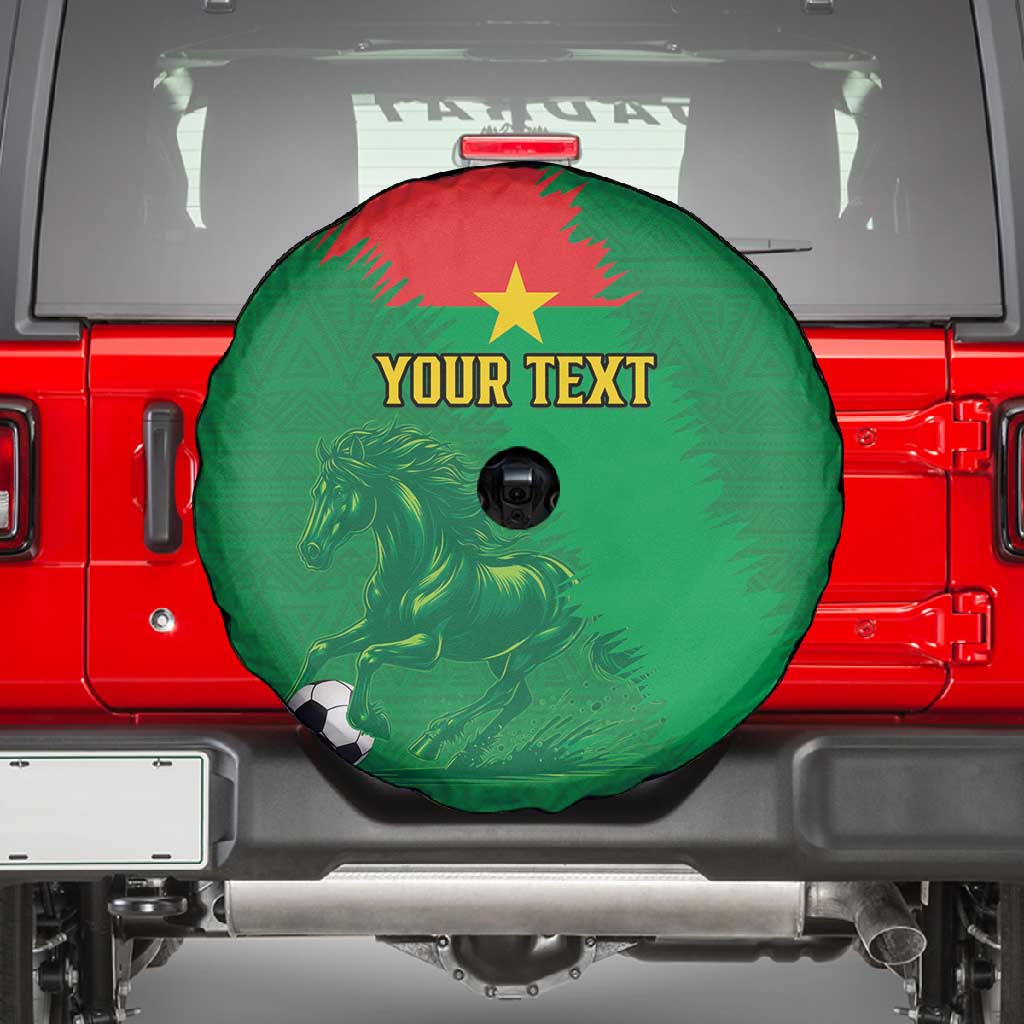 Burkina Faso Football Custom Spare Tire Cover Go Stallions