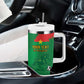 Burkina Faso Football Custom Tumbler With Handle Go Stallions