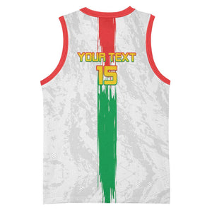 Burkina Faso Football Custom Basketball Jersey Go Champions LT15
