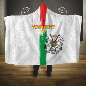 Burkina Faso Football Custom Hooded Blanket Go Champions