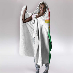 Burkina Faso Football Custom Hooded Blanket Go Champions