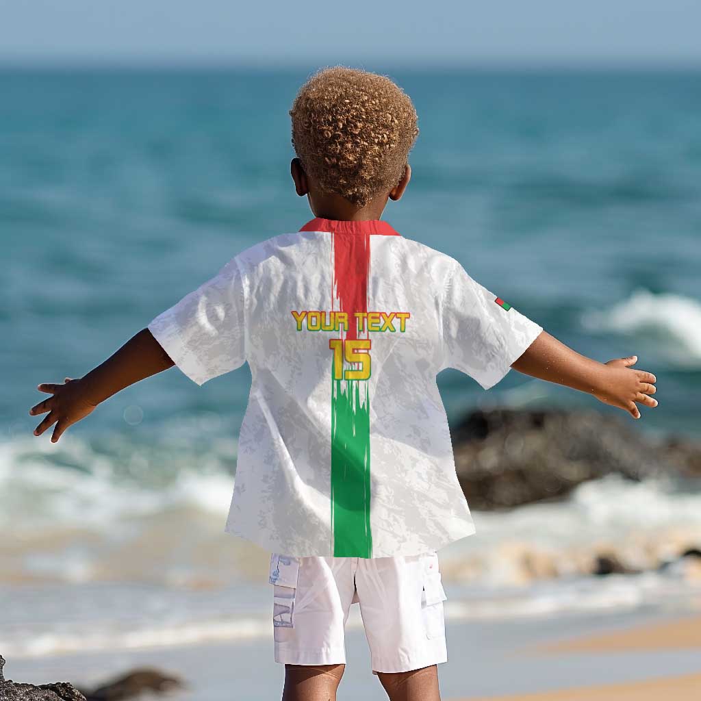 Burkina Faso Football Custom Kid Hawaiian Shirt Go Champions